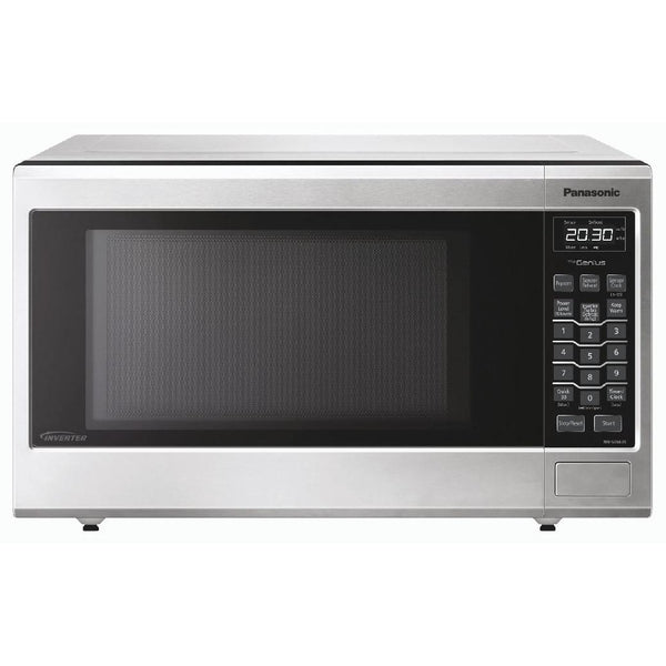 Panasonic 21-inch 1.2 cu. ft. Countertop Microwave Oven with Inverter Technology NN-ST663SCC IMAGE 1