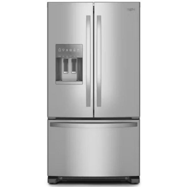 Whirlpool 36-inch French 3-Door Refrigerator with External Dispenser WRFF3436RZ IMAGE 1