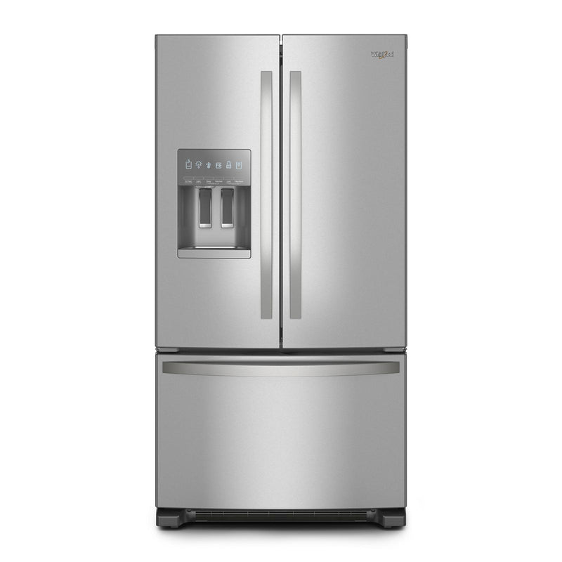 Whirlpool 36-inch French 3-Door Refrigerator with External Dispenser WRFF3436RZ IMAGE 1