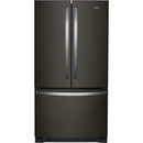  Whirlpool 36-inch, 20 cu. ft. French 3-Door Refrigerator WRFC2036RV IMAGE 1