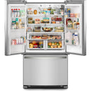  Whirlpool 36-inch, 20 cu. ft. French 3-Door Refrigerator WRFC2036RZ IMAGE 3