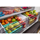  KitchenAid 36-inch, 20 cu. ft. Counter-Depth French 3-Door Refrigerator with Water Dispenser KRFC136RBS IMAGE 10