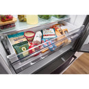  KitchenAid 36-inch, 20 cu. ft. Counter-Depth French 3-Door Refrigerator with Water Dispenser KRFC136RBS IMAGE 9