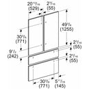  Thermador 42-inch Door Panel TFL42IT100 IMAGE 2