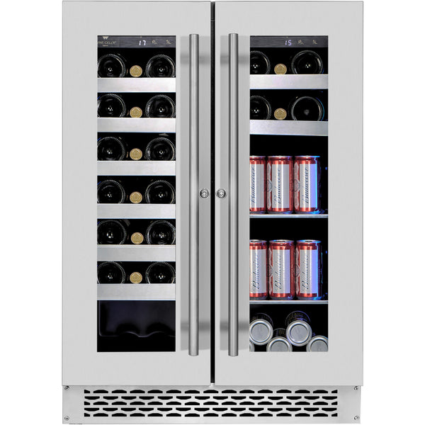 Wine Cell'R Titanium Collection Beverage Center with Wi-Fi WC2743SSBC IMAGE 1