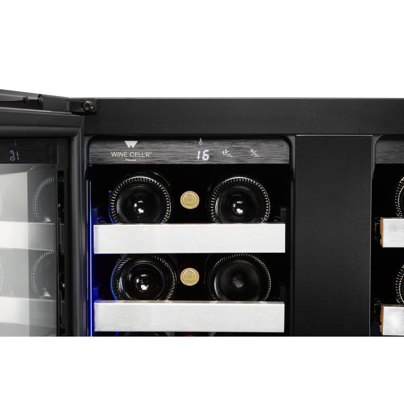 Wine Cell'R Titanium Collection Beverage Center with Wi-Fi WC2743SSBC IMAGE 4