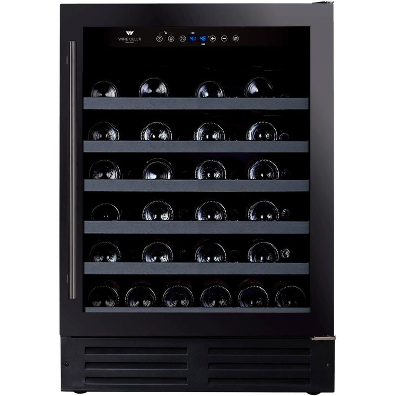 Wine Cell'R 46-Bottle Black Pearl Wine Cellar WC46FGSZ6 IMAGE 1