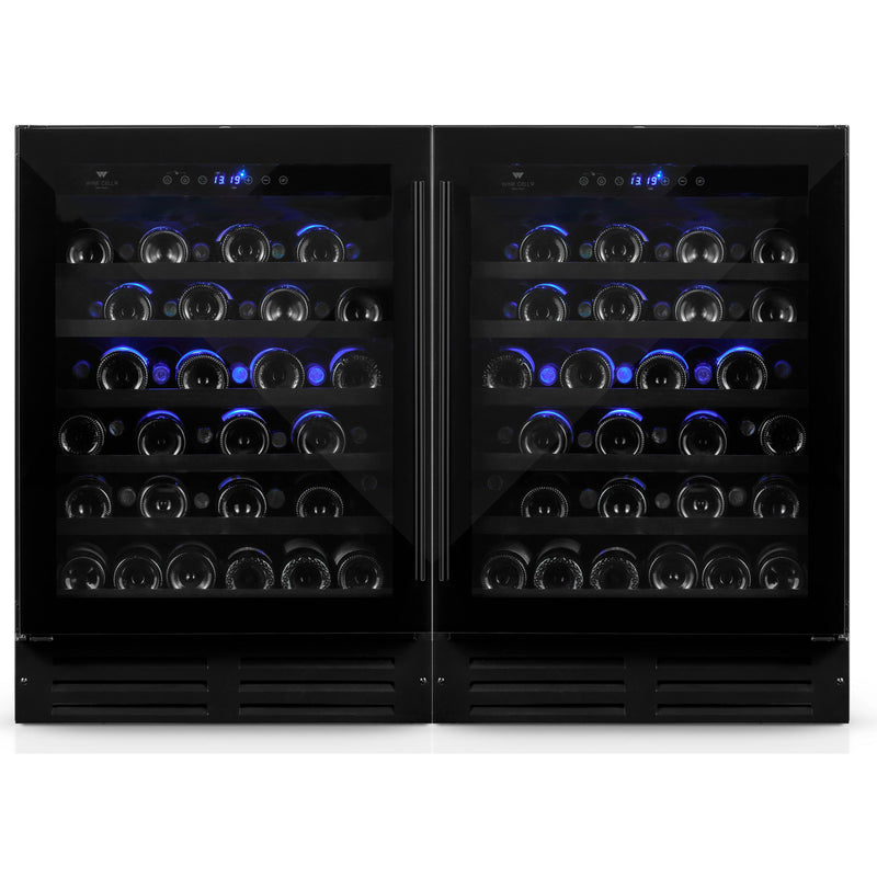 Wine Cell'R 92-Bottle Black Pearl Wine Cellar WC46FGSZ6-2 IMAGE 1