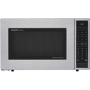  Sharp 24.7-inch, 1.5 cu. ft. Countertop Microwave Oven SMC1585KS IMAGE 1