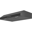  Couleur_Noir inoxydable -- Broan 30 inch Glacier GLA2 Series Under Cabinet Range Hood IMAGE 4