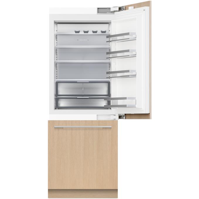 Fisher & Paykel 30-inch, 15.9 cu. ft. Built-in Bottom Freezer Refrigerator with ActiveSmart™ Foodcare RS3084WRUE1 IMAGE 2