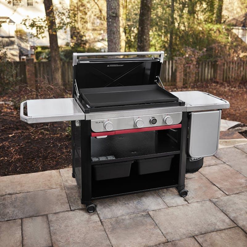 Weber Slate™ 30-inch Griddle with Extendable Side Table 1500420 IMAGE 8