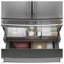  Couleur_Acier inoxydable -- Café 23.2 Cu. Ft. Smart Counter Depth 4 Door French Door Refrigerator IMAGE 3