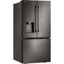  LG 25 cu.ft. 3-Door French Door Refrigerator with Hybrid Handle Design and External Ice and Water Dispenser LF25H6330D IMAGE 12