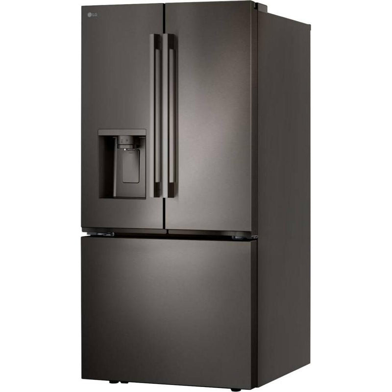  LG 25 cu.ft. 3-Door French Door Refrigerator with Hybrid Handle Design and External Ice and Water Dispenser LF25H6330D IMAGE 13