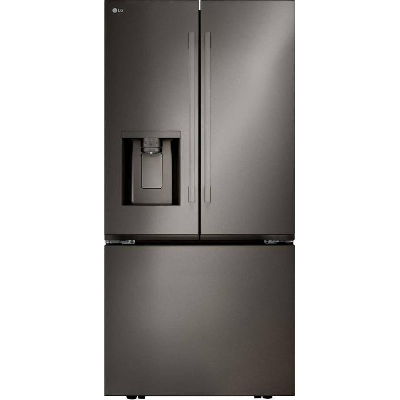  LG 25 cu.ft. 3-Door French Door Refrigerator with Hybrid Handle Design and External Ice and Water Dispenser LF25H6330D IMAGE 1