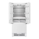  Elica Dolomite 36-inch Built-In French Door Bottom-Mount Refrigeration ER36FRB19IPR IMAGE 1
