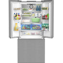  Blomberg 30-inch Counter-Depth French Door Refrigerator BRFD21612SS IMAGE 3