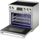  Signature Kitchen Suite 36-inch Induction Range with Wi-Fi SKSIR360IS IMAGE 13