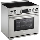  Signature Kitchen Suite 36-inch Induction Range with Wi-Fi SKSIR360IS IMAGE 16