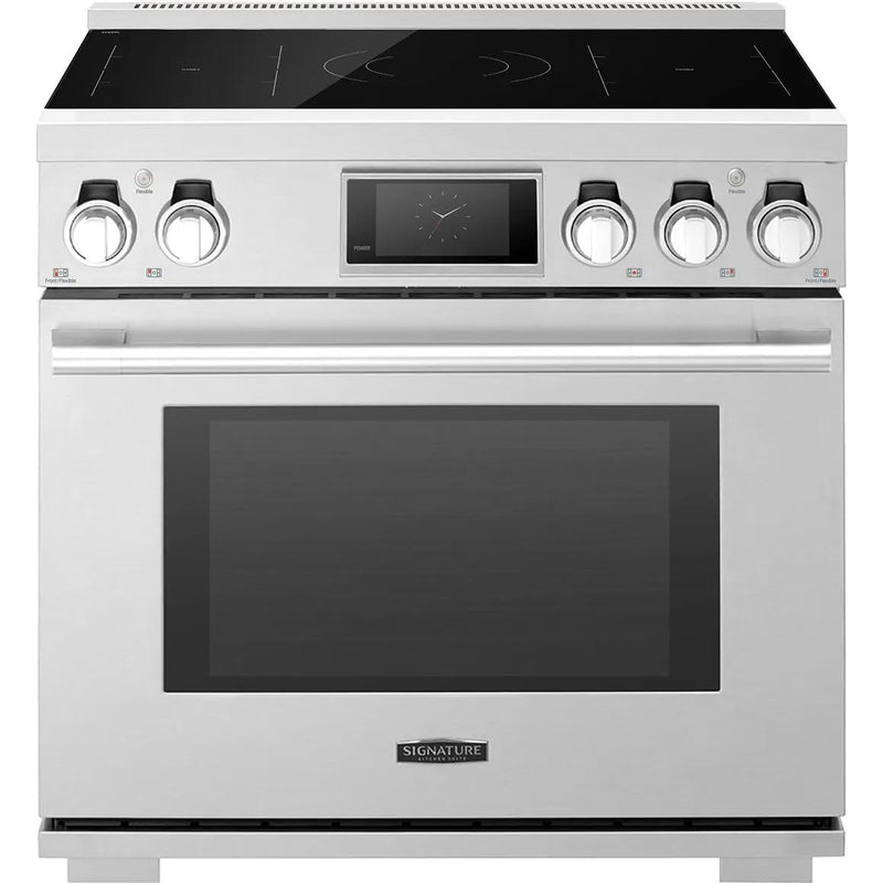 Signature Kitchen Suite 36-inch Induction Range with Wi-Fi SKSIR360IS IMAGE 1