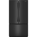  Whirlpool 36-inch, 31 cu. ft. Freestanding French 3- Door Refrigerator with Internal Water Dispenser WRFF3336SB IMAGE 1