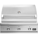  DCS 36-inch Series 9 Built-in Grill - Charcoal/Liquid Propane BE1-36C-L IMAGE 1