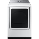  Samsung 7.4 Cu.Ft. 5500 Series Electric Dryer with Steam DVE52DG5505W/AC IMAGE 1