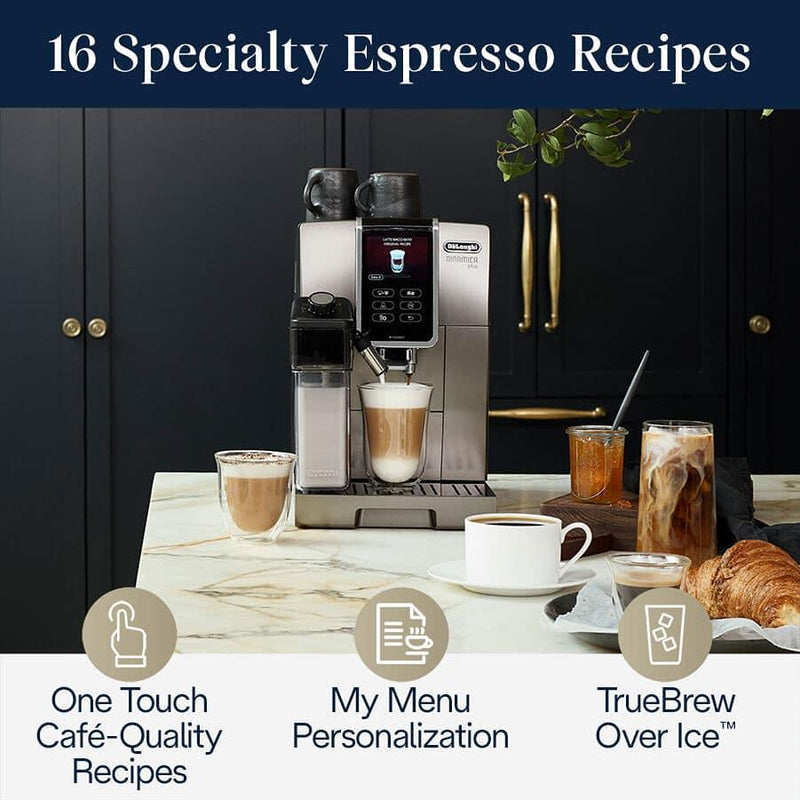  Delonghi Dinamica Plus Espresso Machine, Connected ECAM37095TI IMAGE 2