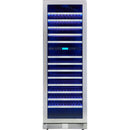  AVIVA 162-Bottle Wine Cellar with Two Zones ABWC1622SS IMAGE 1