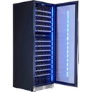  AVIVA 162-Bottle Wine Cellar with Two Zones ABWC1622SS IMAGE 2