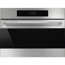  Smeg 24-inch Built-in Single Wall Oven Combi Microwave SOCU2304MCX IMAGE 1