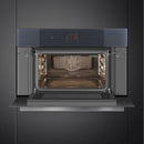  Smeg 30-inch Built-in Single Wall Oven Combi Microwave SOCU3104MCG IMAGE 3