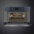 Smeg 30-inch Built-in Single Wall Oven Combi Microwave SOCU3104MCG IMAGE 6