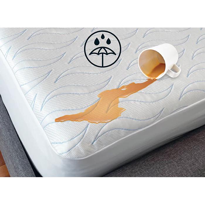 Comerco Mattress Protectors Twin Optimal Mattress Protector - 100% Waterproof 5-Sided (Twin) IMAGE 3
