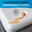  Taille_Très grand -- Optimal Mattress Protector - 100% Waterproof 5-Sided (King) IMAGE 3