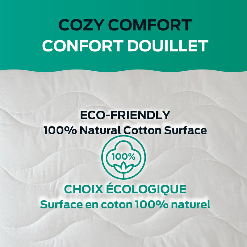 Comerco Mattress Protectors Queen Purelux Mattress Protector - 100% Waterproof (Queen) IMAGE 6