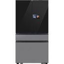 Samsung 36 Inch 23 Cu.Ft. Bespoke AI Counter Depth 4-Door French Door Refrigerator RF90F23BECRAA IMAGE 1
