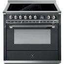  Steel Ascot 36-inch Induction Range with 5 Zones AQY9S-5FI-AN-C IMAGE 1