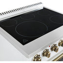 Forno 30-inch Freestanding Electric Range with True European Convection Technology FFSEL6011-30WHT IMAGE 4