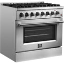 Forno 36-inch Freestanding Dual-Fuel Range with True European Convection Technology FFSGS6197-36 IMAGE 9