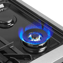 Forno 36-inch Freestanding Dual Fuel Range with True European Convection Technology FFSGS6356-36WHT IMAGE 4