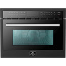 Forno 24-inch, 1.6 cu. ft. Built-In Microwave Oven with Convection Technology FMWDR3093-24BLK IMAGE 2