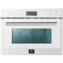 Forno 24-inch, 1.6 cu. ft. Built-In Microwave Oven with Convection Technology FMWDR3093-24WHT IMAGE 2