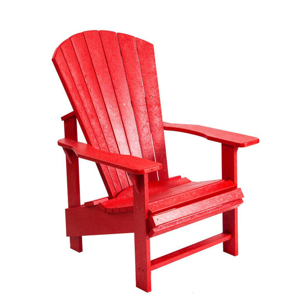 Germain Larivière Outdoor Seating Adirondack Chairs C03-01 Red IMAGE 1