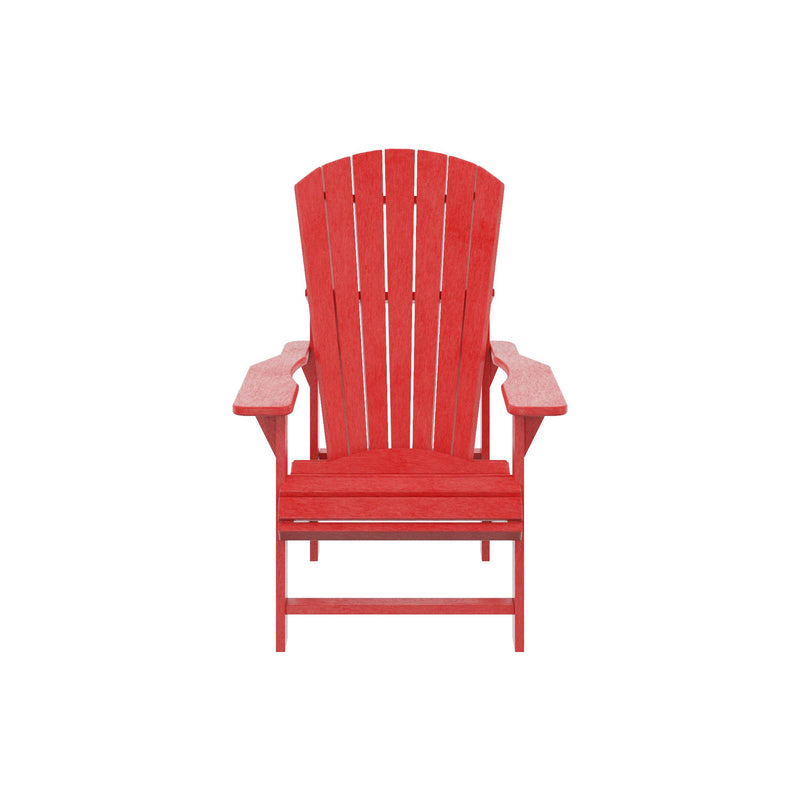 Germain Larivière Outdoor Seating Adirondack Chairs C03-01 Red IMAGE 3