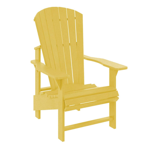 Germain Larivière Outdoor Seating Adirondack Chairs C03-04 Yellow IMAGE 1