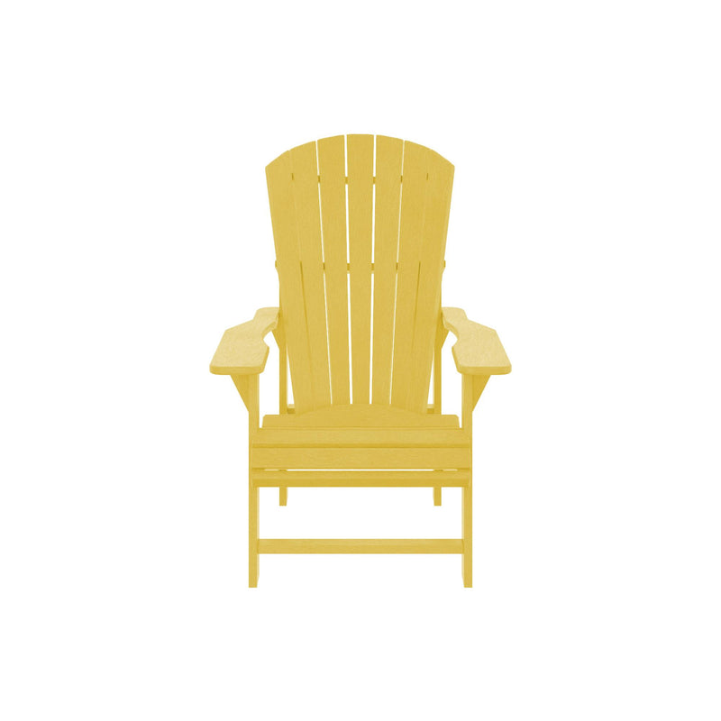 Germain Larivière Outdoor Seating Adirondack Chairs C03-04 Yellow IMAGE 3