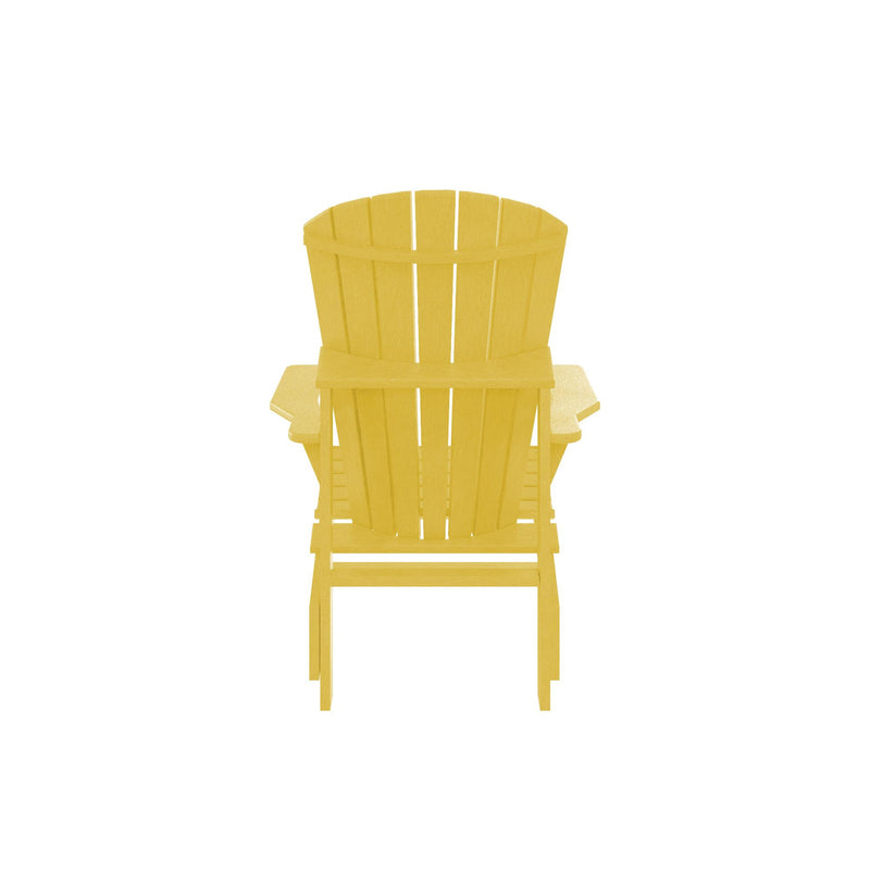 Germain Larivière Outdoor Seating Adirondack Chairs C03-04 Yellow IMAGE 4