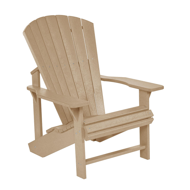 Germain Larivière Outdoor Seating Adirondack Chairs C01-07 Taupe IMAGE 1